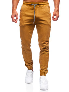 Pantaloni jogger da uomo cammello Bolf KA1219