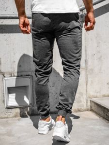 Pantaloni jogger da uomo grafite Bolf CE006