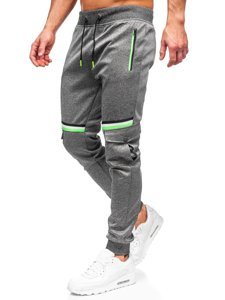 Pantaloni jogger da uomo grafite Bolf K10276