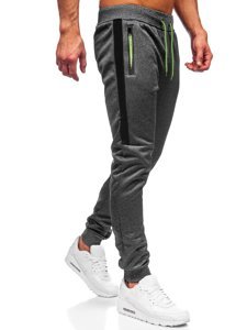 Pantaloni jogger da uomo grafite Bolf K50003