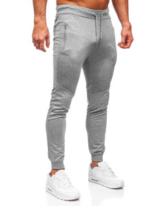 Pantaloni jogger da uomo grigi Bolf HW2351