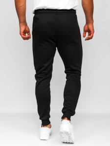 Pantaloni jogger da uomo neri Bolf CK01