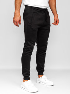 Pantaloni jogger da uomo neri Bolf CK01