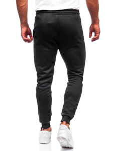 Pantaloni jogger da uomo neri Bolf CK01