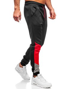 Pantaloni jogger da uomo neri Bolf K20003