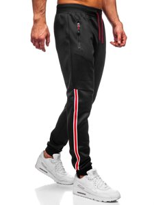 Pantaloni jogger da uomo neri Bolf K20025