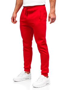 Pantaloni jogger da uomo rossi Bolf CK01