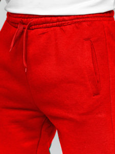 Pantaloni jogger da uomo rossi Bolf CK01