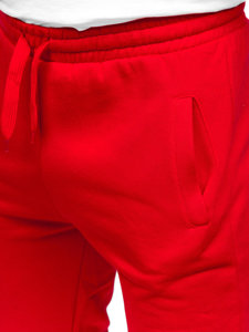 Pantaloni jogger da uomo rossi Bolf CK01