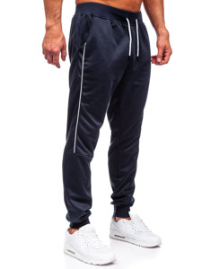 Pantaloni jogger di tuta da uomo blu Bolf 8K201