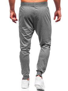 Pantaloni jogger di tuta da uomo grafite Bolf XW02