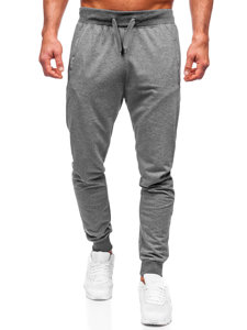 Pantaloni jogger di tuta da uomo grafite Bolf XW02