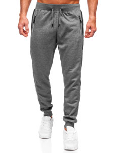 Pantaloni jogger di tuta da uomo grigi Bolf 8K212A