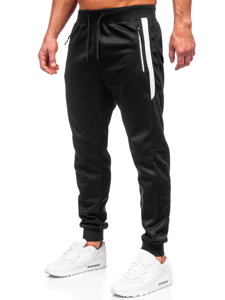 Pantaloni jogger di tuta da uomo neri Bolf 8K212A