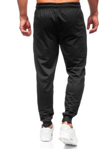 Pantaloni jogger di tuta da uomo neri Bolf JX6103