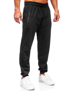 Pantaloni jogger di tuta da uomo neri Bolf JX6105