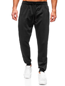 Pantaloni jogger di tuta da uomo neri Bolf JX6105