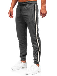 Pantaloni joggers da tuta da uomo grafite Bolf JX6156