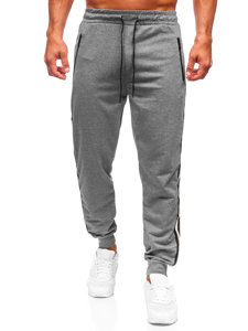 Pantaloni joggers da tuta da uomo grigio Bolf JX6156