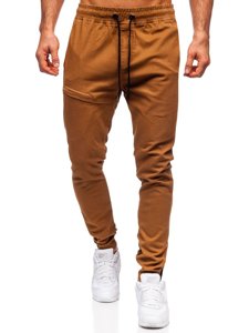 Pantaloni tipo jogger da uomo cammello Bolf B11119