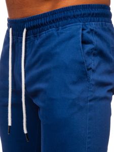 Pantaloni tipo jogger da uomo cobalto Bolf 1145