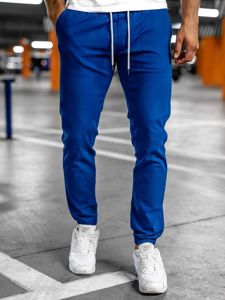 Pantaloni tipo jogger da uomo cobalto Bolf 1145