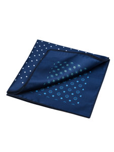 Pochette da uomo blu Bolf PO25