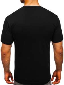 T-shirt con stampa da uomo bianco Bolf 10821