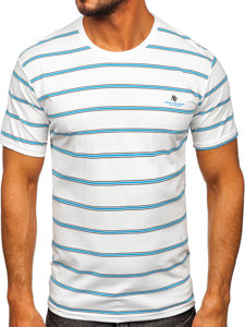 T-shirt da uomo bianca Bolf 14952