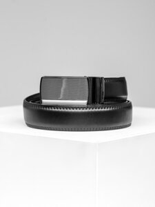 Uomo Cintura in pelle Nero Bolf 101