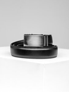 Uomo Cintura in pelle Nero Bolf 52