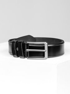 Uomo Cintura in pelle Nero Bolf 831-3