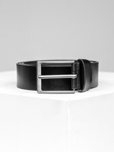 Uomo Cintura in pelle Nero Bolf 831