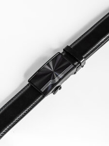 Uomo Cintura in pelle Nero Bolf C003