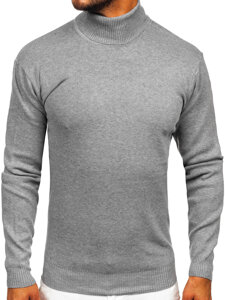 Uomo Dolcevita basic Grigio Bolf S8517