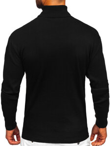 Uomo Dolcevita basic Nero Bolf S8517