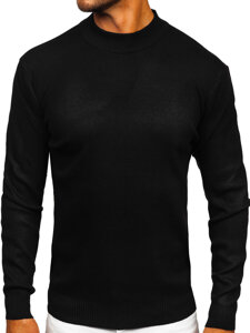 Uomo Dolcevita basic Nero Bolf S8519