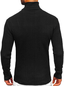 Uomo Dolcevita basic Nero Bolf S8751