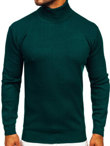 Uomo Dolcevita basic Verde Bolf S8517