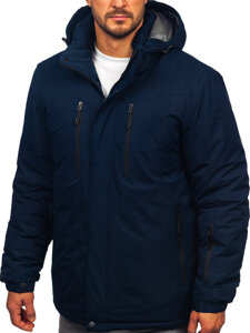 Uomo Giacca invernale Blu scuro Bolf 22M320