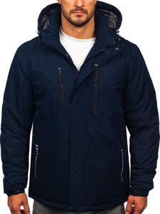 Uomo Giacca invernale Blu scuro Bolf 22M321