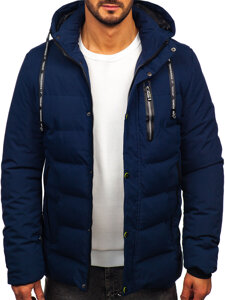 Uomo Giacca invernale Blu scuro Bolf 5M3136