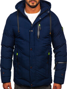 Uomo Giacca invernale Blu scuro Bolf 5M3137