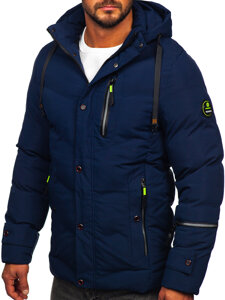 Uomo Giacca invernale Blu scuro Bolf 5M3137