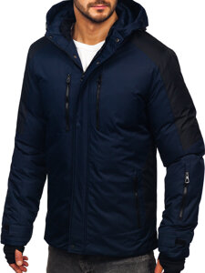 Uomo Giacca invernale Blu scuro Bolf 91M9902