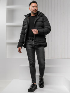 Uomo Giacca invernale Nero Bolf 22M332A1