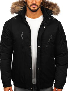 Uomo Giacca invernale Nero Bolf 62M9515