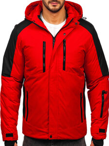 Uomo Giacca invernale Rosso Bolf 91M9902