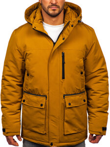 Uomo Giubbotto invernale tipo parka Camel Bolf 22M323