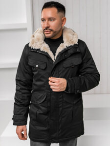 Uomo Giubbotto invernale tipo parka Nero Bolf 22M318A1